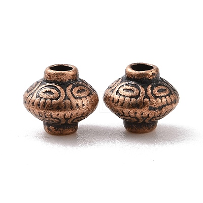 Tibetan Style Alloy Spacer Beads LS-RLF1152Y-NF-1