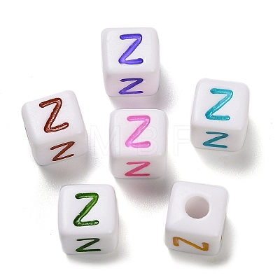 Opaque Acrylic Beads OACR-I022-01Z-1
