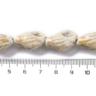 Ocean Series Handmade Porcelain Beads PORC-R002-04B-1