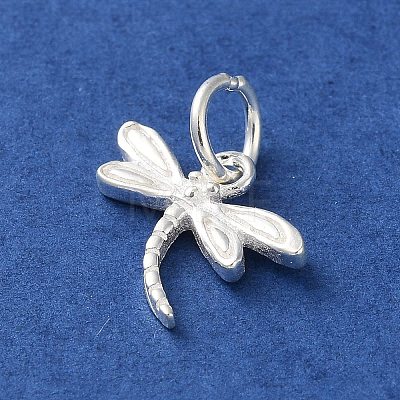 925 Sterling Silver Insect Charms STER-E071-05S-05-1