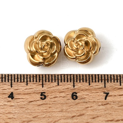 304 Stainless Steel Beads STAS-B128-45B-G-1