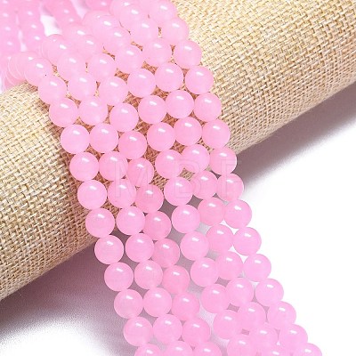 Natural Malaysia Jade Beads Strands G-L645-C01-12mm-22-1