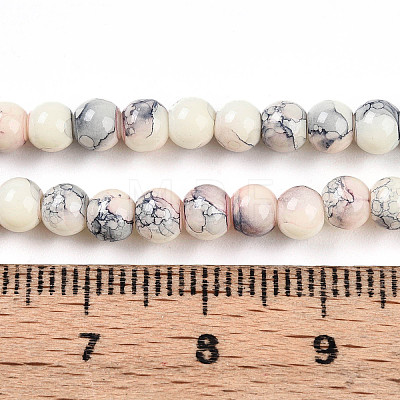 Baking Paint Glass Beads X1-DGLA-N003-4mm-C05-1