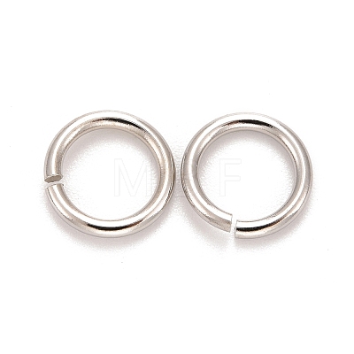 Brass Jump Rings KK-M165-7mm-01P-NR-1