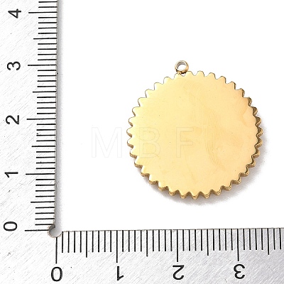 304 Stainless Steel Rhinestone Pendants STAS-P453-16G-03-1