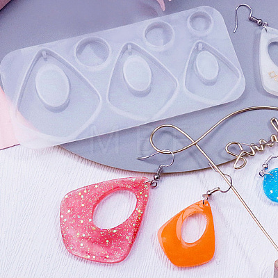 DIY Pendant Silicone Molds LS-DIY-E065-07C-1