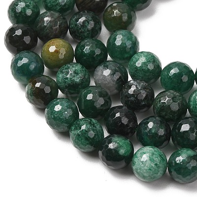 Natural Fuchsite Beads Strands GG-CBADA9D-A01-10mm-1
