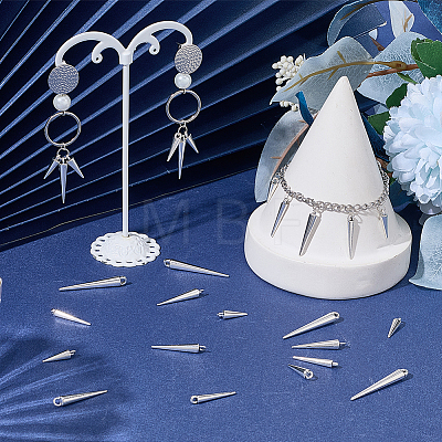 120Pcs 4 Styles Alloy Pendants FIND-SC0023-58-1