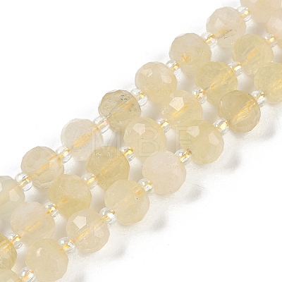 Natural Lemon Jade Beads Strands G-H057-A04-01-1