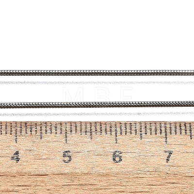 Tarnish Resistant 304 Stainless Steel Snake Chain Necklaces LS-STAS-M174-018P-A-1