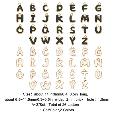 Alloy Enamel Charms ENAM-SC0001-81A-1