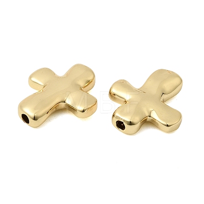 Cross Brass Beads KK-L267-05G-1