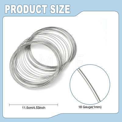 Carbon Steel Memory Wire MW11.5CM-1-NF-1