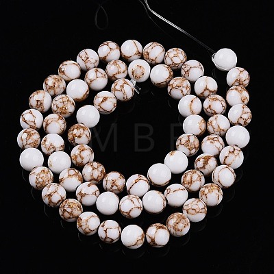 Natural Persian Jade Beads Strands G-A255-A02-01K-1