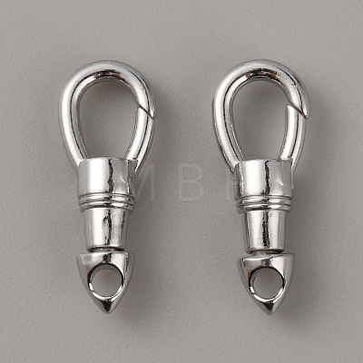 304 Stainless Steel Lobster Claw Clasps STAS-WH0044-19P-1