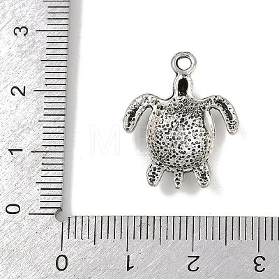 Tibetan Style Alloy Pendants PALLOY-V008-01A-AS-1
