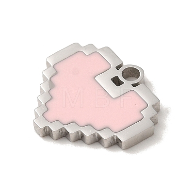 304 Stainless Steel Enamel Charms STAS-L022-005P-1