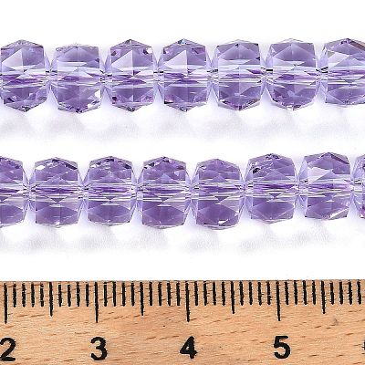 Transparent Glass Beads Strands EGLA-K071-01E-1