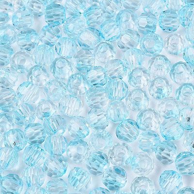 Baking Paint Electroplate Transparent Glass Seed Beads SEED-N006-07K-1