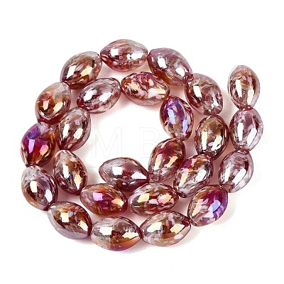 Handmade Lampwork Beads Strands LAMP-N037-04D-1