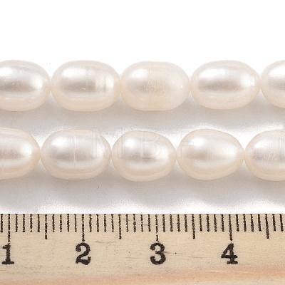 Natural Cultured Freshwater Pearl Beads Strands PEAR-P062-10I-1