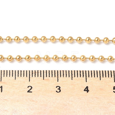 304 Stainless Steel Ball Chain Necklace LS-MAK-R012-02G-1