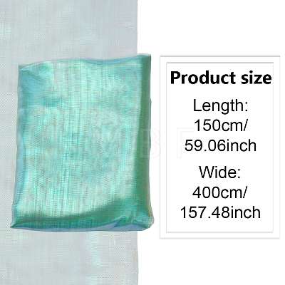 Laser Polyester Mesh Fabric for DIY Crafts DIY-WH0888-06C-1