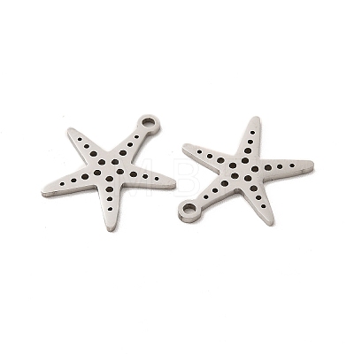 Non-Tarnish 201 Stainless Steel Pendants STAS-K251-075P-1