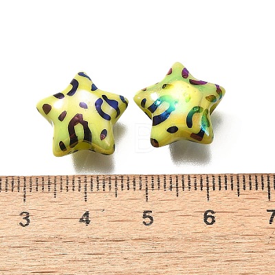 Acrylic Beads OACR-S043-08D-1