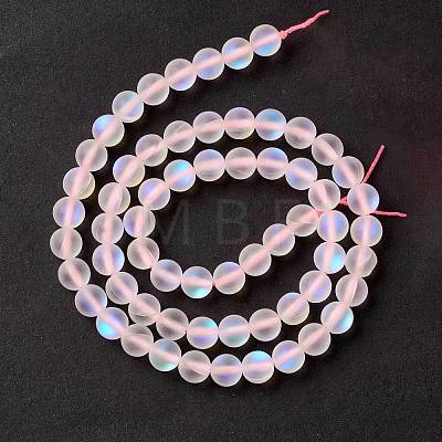 Synthetic Moonstone Beads Strands G-E573-01A-04-1