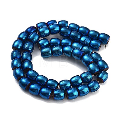 Synthetic Magnetic Hematite Beads Strands G-P545-H01-01E-1