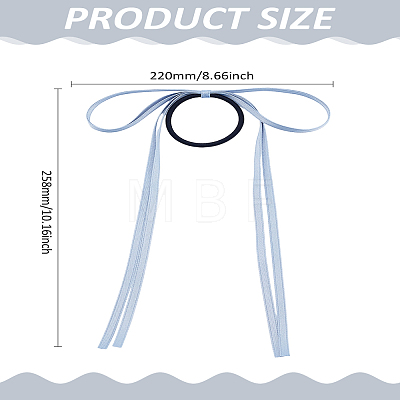 1Pc Satin Hair Ties PHAR-LP0002-17D-1
