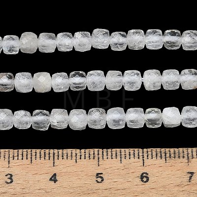 Natural Quartz Crystal Beads Strands GG-CBAB953-A01-4mm-1