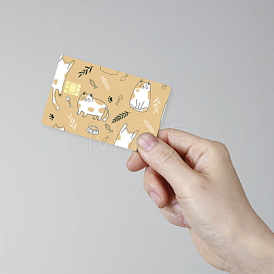 PVC Plastic Waterproof Card Stickers DIY-WH0432-036-1