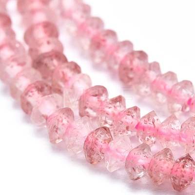 Natural Strawberry Quartz Beads Strands G-F686-32-1