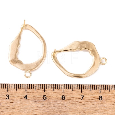 Brass Stud Earring Findings KK-S376-09G-1