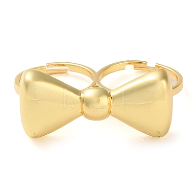 Brass Open Cuff Rings RJEW-K266-17G-1