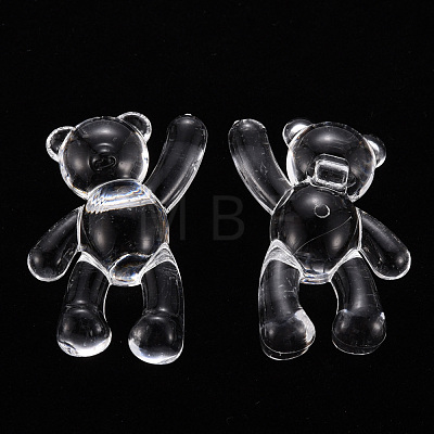Transparent Acrylic Beads MACR-S373-01B-205-1