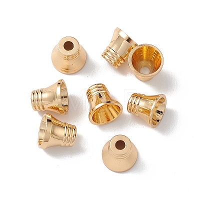 Rack Plating Brass Bead Cone KK-L184-03LG-1