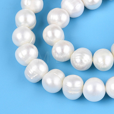 Natural Cultured Freshwater Pearl Beads Strands PEAR-N013-10D-01-1