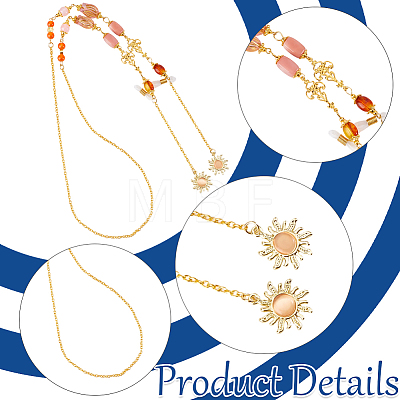 1Pc Brass Eyeglass Chains HJEW-BM0002-05-1