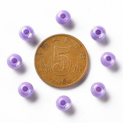 Opaque Acrylic Beads LS-MACR-S370-D6mm-A32-1