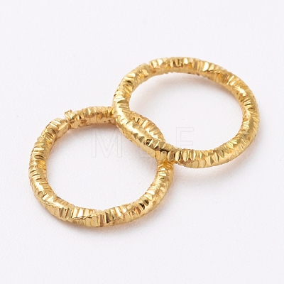 Iron Textured Jump Rings X-IFIN-D086-02-G-1