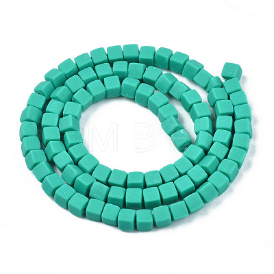 Handmade Polymer Clay Beads Strands CLAY-N008-061-04-1