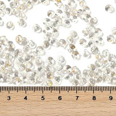 6/0 Spray Paint Glass Seed Beads SEED-H003-11B-1