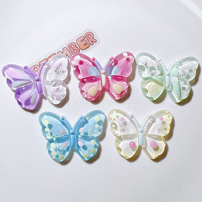 Transparent Acrylic Cabochons KY-P022-07M-1