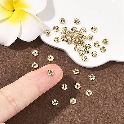 SHEGRACE Brass Spacer Beads XGRPCH086-197G-1