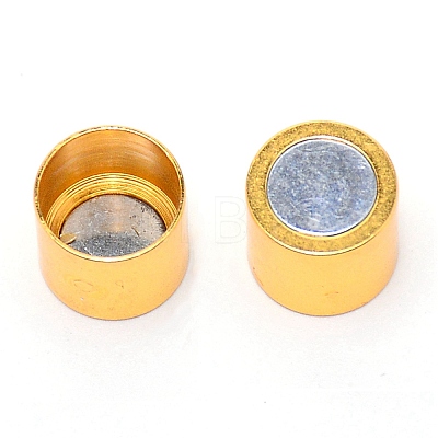 Brass Magnetic Clasps FIND-TAC0002-074G-1