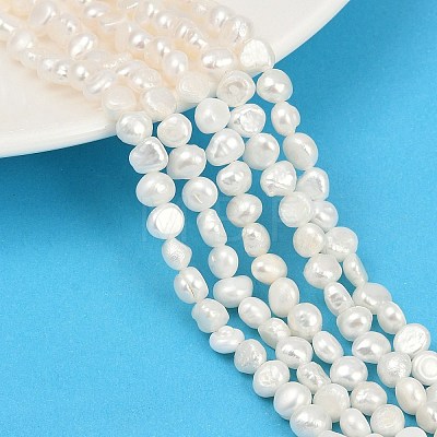 Natural Cultured Freshwater Pearl Beads Strands PEAR-P064-19G-05A-02-1