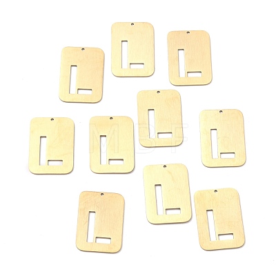 Ion Plating(IP) 304 Stainless Steel Pendants STAS-K216-49L-G-1